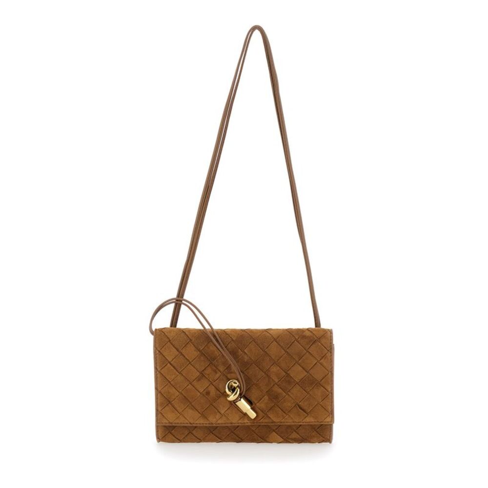 Bottega Veneta Women Andiamo Wallet On Strap Intreccio 15